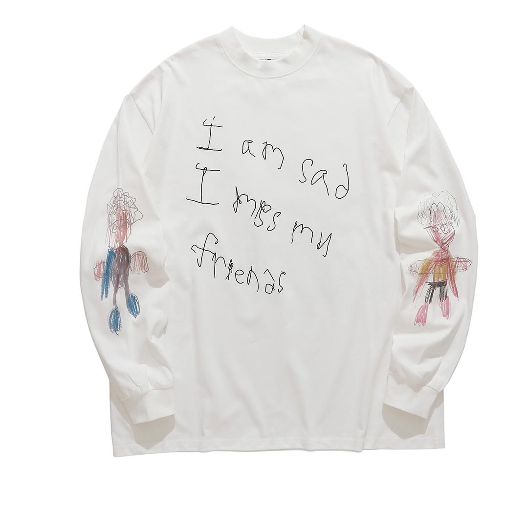 New School Long-sleeves Sweatshirt