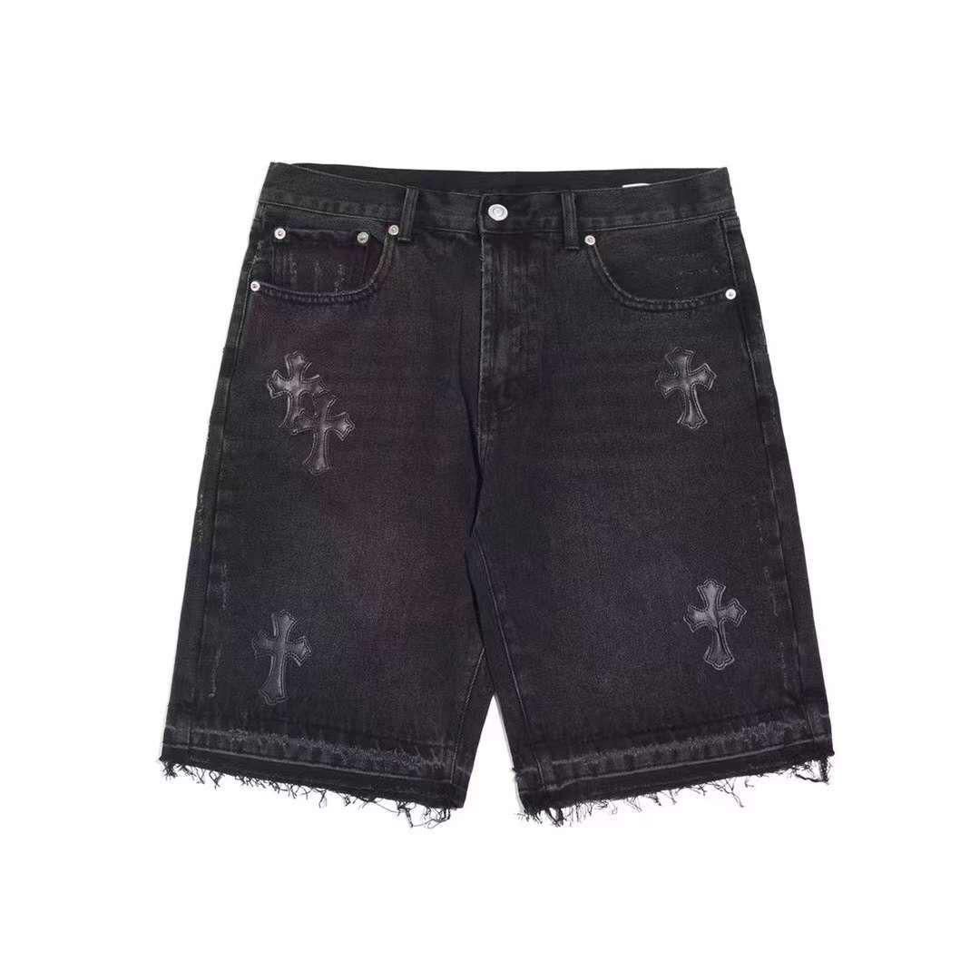 BLACK ICON chrome shorts