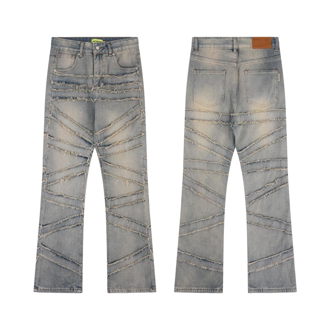 Distressed Fashion jeans