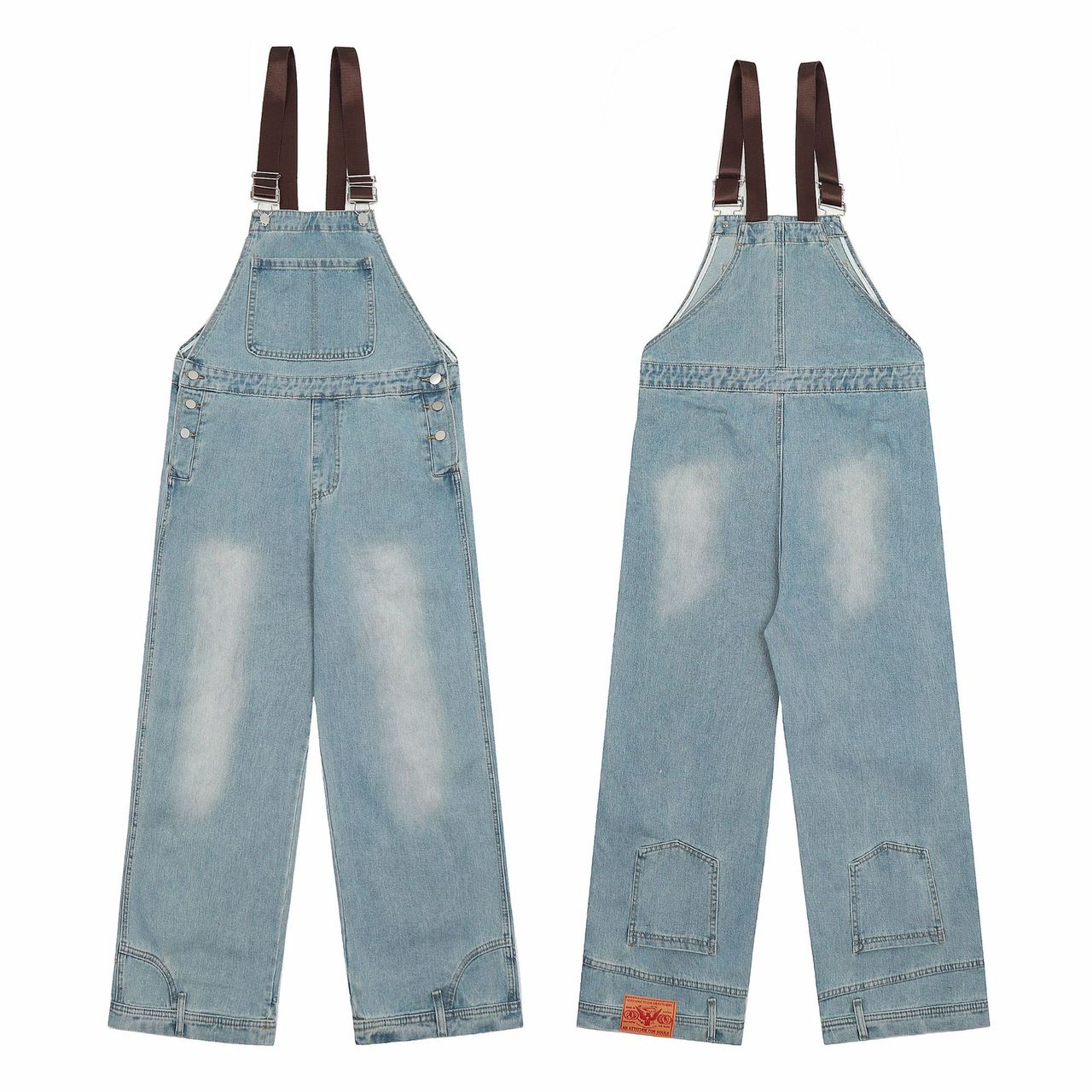 Upside-Down Jean Dungarees