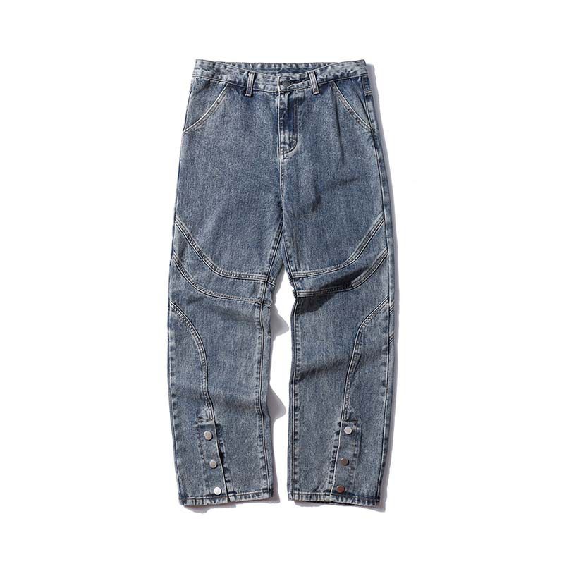 2024 button down stock baggy Jean