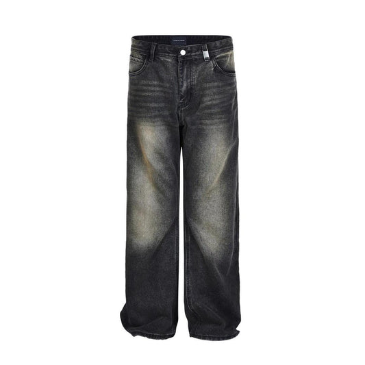 High-class Faded Baggy jeans