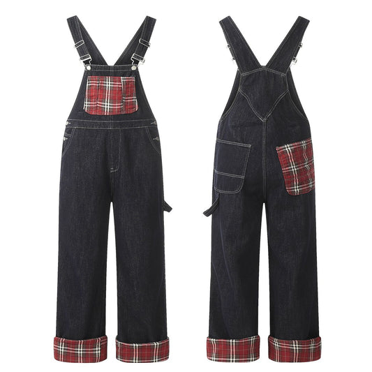 Exclusive Flannel Dungarees