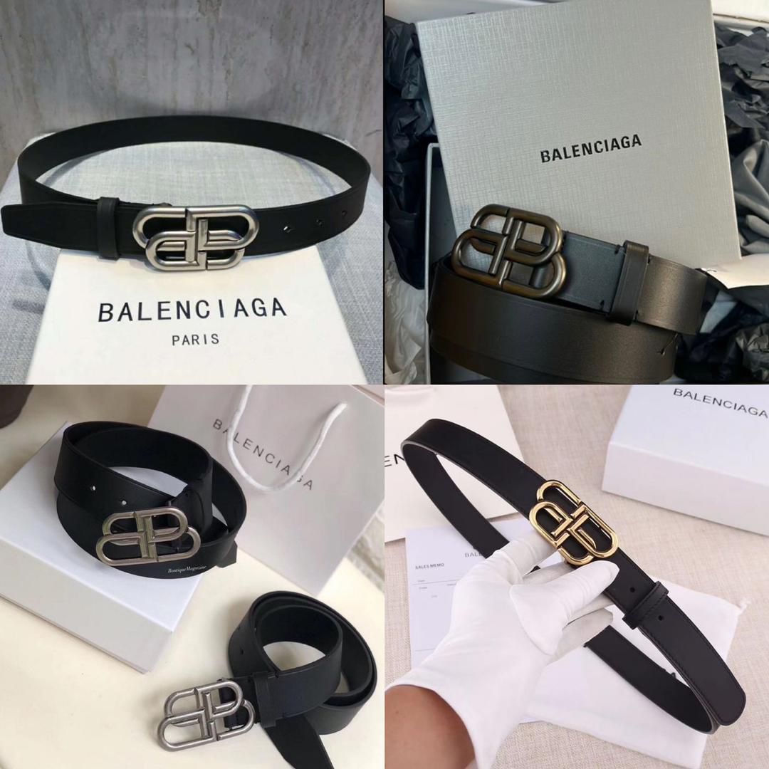 100% Authentic BALENCIAGA Leather Belt