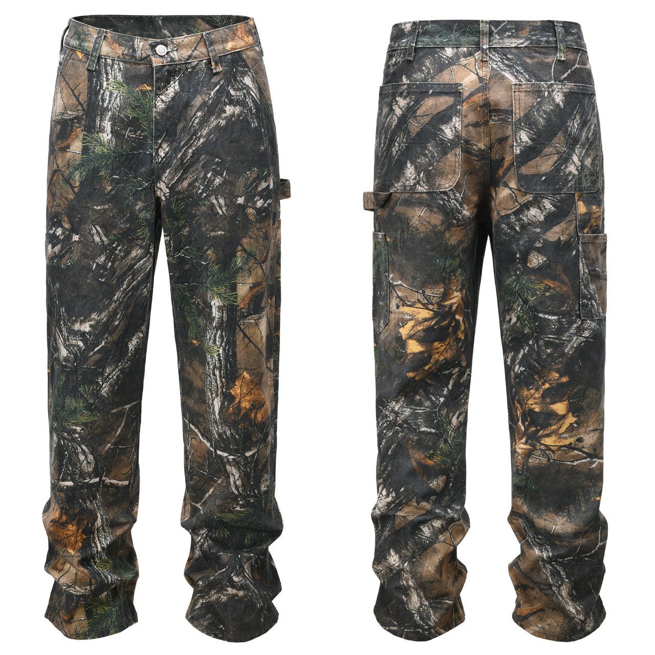 Abstract Camo print Designer Pant