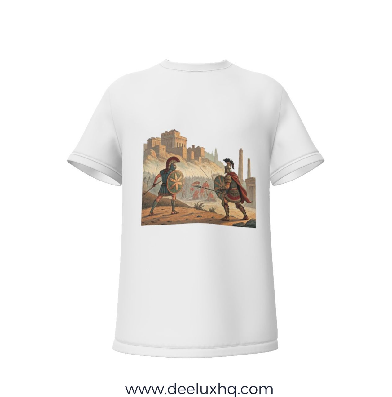 DEELUX ‘Battle of Troy’ logo Tee