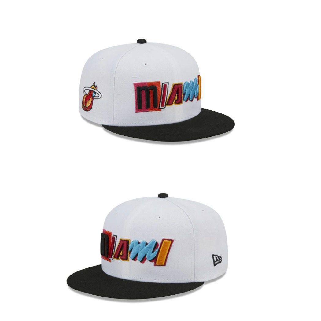 NBA Miami Heat logo SnapBacks