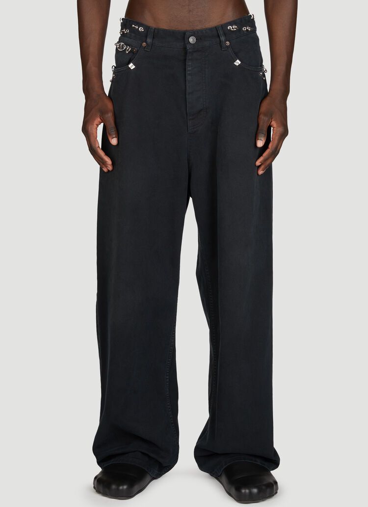 BALENCIAGA Pierced Jeans